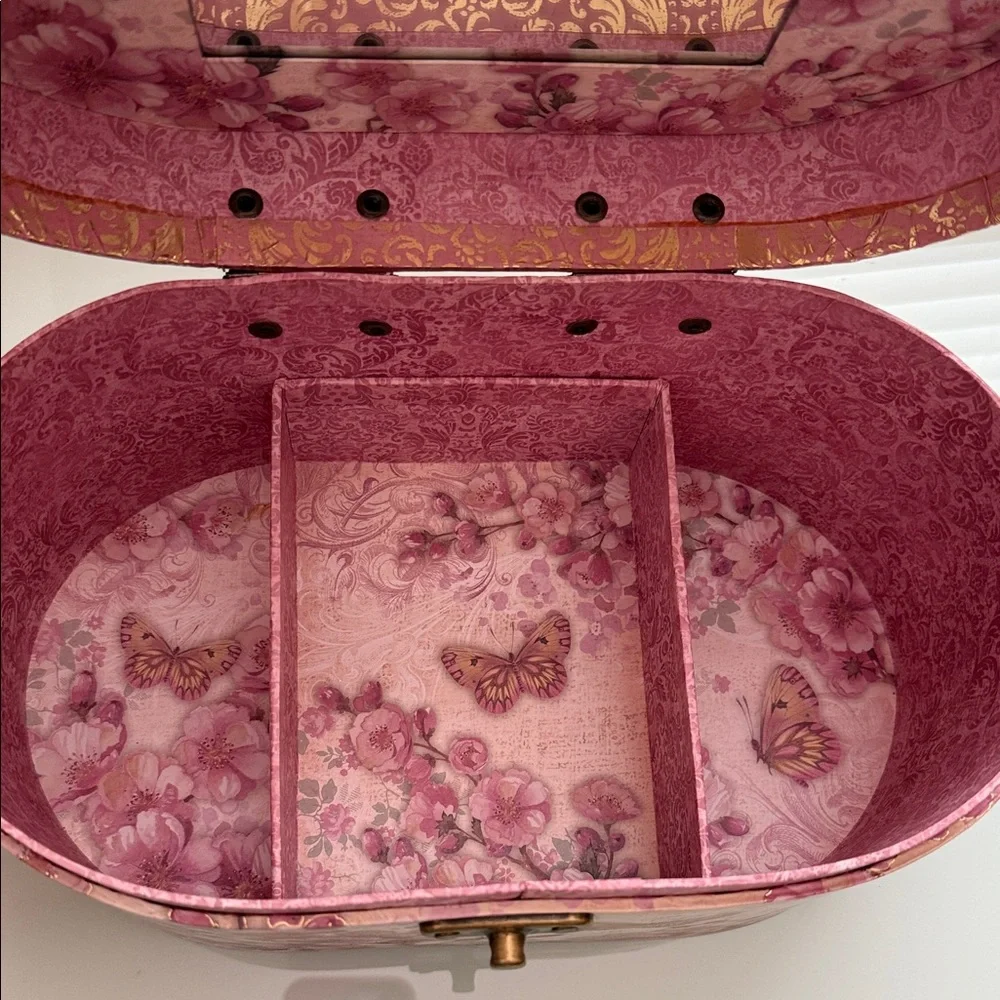 Floral Jewelry Organizer Box - Picture 5 of 6